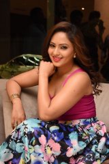 Nikesha Patel at Araku Roadlo Movie First Look Launch